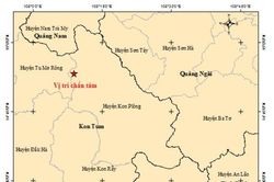 Tỉnh Kon Tum tiếp tục ghi nhận nhiều trận động đất