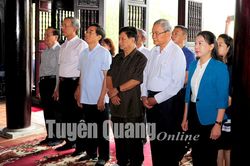 Đoàn công tác Hội Sinh vật cảnh Việt Nam thăm Tuyên Quang