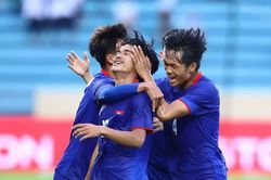 U23 Thái Lan, U23 Campuchia cùng thắng đậm