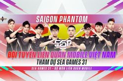 Lên ngôi vô địch Đấu Trường Danh Vọng mùa Xuân 2022, Saigon Phantom sẵn sàng tranh huy chương vàng tại SEA Games 31