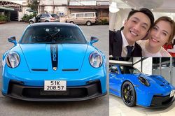 Cường Đô la 'sang tên' Porsche 911 GT3 hơn 16 tỷ cho Đàm Thu Trang