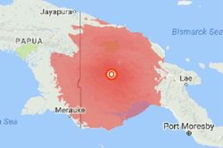 Động đất mạnh ở Papua New Guinea, chưa có thông báo về thương vong