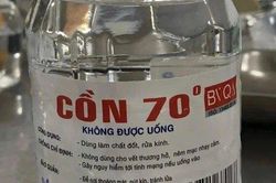 Hiệu thuốc không được phép kinh doanh, bày bán cồn công nghiệp