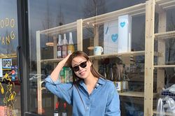 Sành điệu với trang phục denim-on-denim