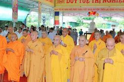 TP.Cần Thơ: Ban Trị sự GHPGVN huyện Thới Lai trang nghiêm tổ chức Đại lễ Phật đản Phật lịch 2566