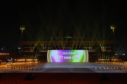 'Đột nhập' sân khấu chính khai mạc SEA Games 31: Hoành tráng, công phu