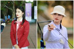 Nhan sắc như học sinh cấp 3 của nữ cung thủ SEA Games 31