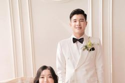 Lộ giá váy cưới của bà xã Hà Đức Chinh: Nghe thôi đừng choáng!