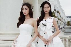Đọ sắc người đẹp có chiều cao 'khủng' nhất Miss World Vietnam, Lương Thùy Linh cũng trở nên nhỏ bé