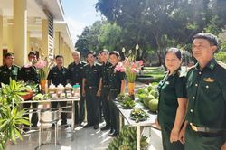 Đồn Biên phòng Cửa khẩu Quốc tế Lệ Thanh tổng kết công tác hậu cần quân đội