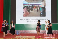 Hội thi tuyên truyền viên giỏi 'Chung tay phòng, chống dịch Covid-19' huyện Yên Châu năm 2022