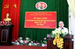 Chính trị - Xã hội Theo dòng thời sự Bồi dưỡng các kỹ năng cho đại biểu Hội đồng Nhân dân cấp huyện