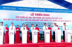 Thêm một cây cầu nối Nam Định với Ninh Bình