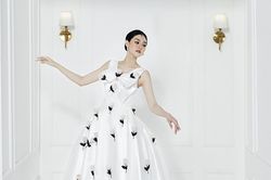 Á hậu Tường San khoe vẻ đẹp kiêu kỳ với thiết kế Hà Thanh Việt