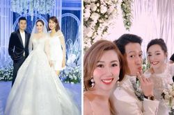Sao Việt dự cưới đồng nghiệp: Nhóm 365 soái ca ngời ngời, vũ trụ visual hội tụ tại hôn lễ thế kỷ của Đông Nhi!