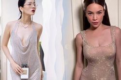 Đã nghỉ chơi, Lệ Quyên-Hà Hồ vẫn 'mặc chung' một chiếc váy: Người bị chê kém duyên, người quyến rũ áp đảo