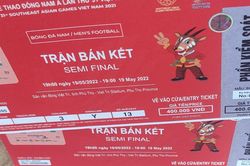 Tăng giá vé bán kết bóng đá nam SEA Games 31 ở Phú Thọ