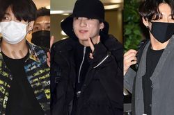 Gu thời trang sân bay của Jungkook BTS khiến các fan điêu đứng