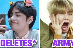 10 lần nam thần V BTS đăng bài rồi vội xóa