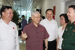 Tổng Bí thư Nguyễn Phú Trọng: Đẩy mạnh chống tham nhũng, tiêu cực