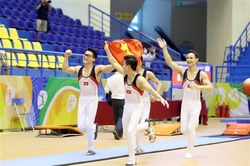 Việt Nam đoạt huy chương Vàng đồng đội nam môn Thể dục dụng cụ