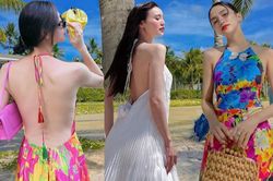 Các nàng hậu đua nhau khoe vai gầy, vóc dáng 'đáy thắt lưng ong' đáng mơ ước