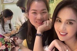 Người giúp việc nhà Ngọc Trinh giờ đổi đời, đi mua hàng hiệu ký set như đại gia