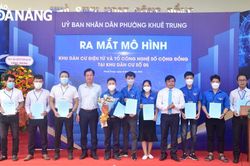 Ra mắt Khu dân cư điện tử đầu tiên quận Cẩm Lệ