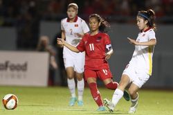 Thắng đậm 7-0 trước Campuchia, đội tuyển bóng đá nữ Việt Nam chắc ngôi đầu bảng