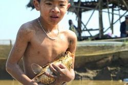 Độc đáo ngày hội bắt cá ở Lóng Luông