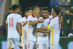 Thắng dễ Timor Leste, U23 Việt Nam vào bán kết SEA Games 31