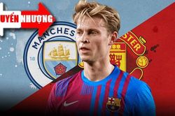 Tin chuyển nhượng 15/5: De Jong muốn tới Man City hơn MU