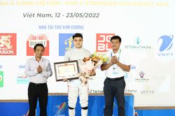 Nhận Bằng khen của Bộ trưởng Bộ VHTTDL, Vũ Thành An đoạt thêm HCV tại SEA Games 31