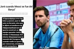 Pique bị tố 'đâm sau lưng' khiến Messi 'bay' khỏi Barca