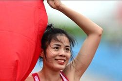 Cô gái 'vàng' điền kinh Nguyễn Thị Huyền lập chiến tích 3 lần liên tiếp giành HCV SEA Games