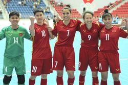 Futsal nữ Việt Nam lại hẹn Thái Lan ở chung kết