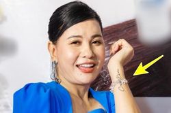 Cát Phượng vẫn giữ hình xăm tên Kiều Minh Tuấn sau chia tay