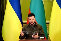 Lãnh đạo Ukraine, Pháp và Đức điện đàm thảo luận về triển vọng hòa bình