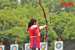 SEA Games 31: Việt Nam giành Huy chương Bạc bắn cung 1 dây hạng mục đồng đội nữ