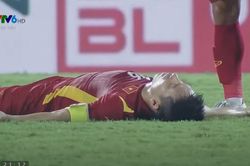 Hùng Dũng đổ gục sau chiến thắng nghẹt thở của U23 Việt Nam
