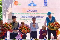 Xây 73 nhà an toàn chống bão, lụt tại Quảng Bình