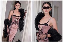 Diện váy lụa lộ đường cong, 'ma nữ Thái Lan' làm netizen phát sốt