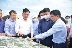 Chủ nhiệm Ủy ban Kinh tế Quốc hội khảo sát dự án tuyến vành đai 3 TP. HCM