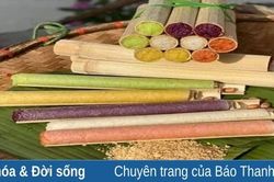 Dẻo thơm hương vị cơm lam ở Pù Luông