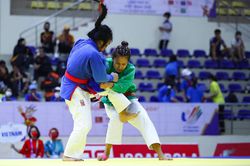Đội tuyển judo Việt Nam 'gặt' thêm 2 Huy chương vàng