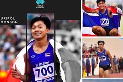 'Thần đồng' điền kinh Thái Lan được so sánh với huyền thoại Usain Bolt