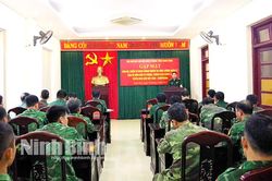 Gặp mặt cán bộ, chiến sĩ hoàn thành nhiệm vụ tăng cường quản lý, bảo vệ biên giới và phòng, chống dịch COVID-19