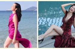 Hoa hậu Trúc Diễm liên tục mặc gợi cảm tại Liên hoan phim Cannes 2022
