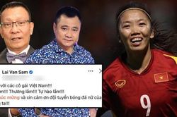 Dàn sao 'bùng nổ' mừng HCV SEA Games của tuyển nữ: 'Tuyệt vời các cô gái Việt Nam!'