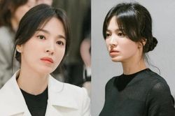 4 kiểu tóc mái của Song Hye Kyo vừa trẻ trung vừa thanh lịch